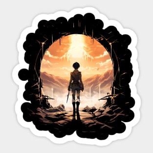 Mikasa Ackerman Sticker